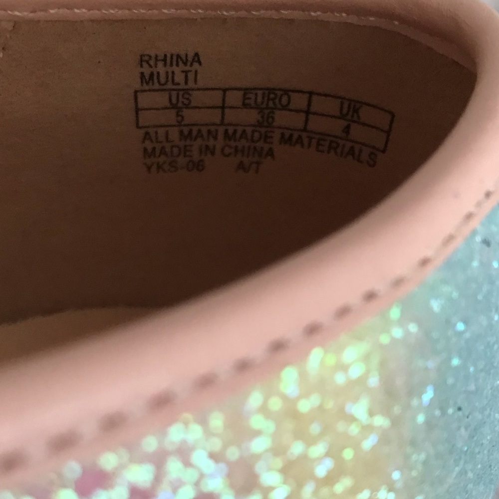 Michael Kors Ombré pastel glitter slip on sneakers 5 - Picture 14 of 14